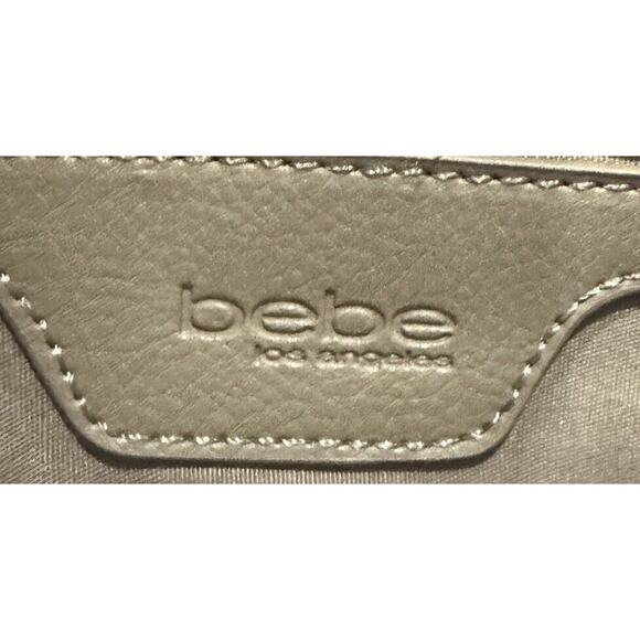 Bebe Los Angeles Shoulder Bag Crossbody Purse Black Size 8x10 Good Condition - Picture 9 of 13